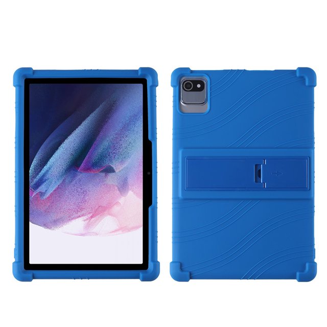 Case For Doogee T10/T10S Tablet Safe Shockproof Silicone Stand Cover Blue Doogee T10 T10S