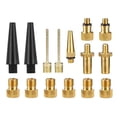 thumbnail image 1 of ZLight BRASS ADAPTOR PRESTA for SCHRADER BICYCLE VALVE CONVERTER PUMP 32pcs BIKE 15 pcs, 1 of 6