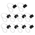 thumbnail image 2 of Forklift Connector Dust  Protective Cover 50A 10Pcs Hard Texture Plastic Dustproof Plug Cover Hardware Accessory Black, 2 of 8
