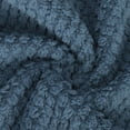 thumbnail image 2 of ShomPort Men's Fleece Pajamas Long Sleeve Open Front Textured Bathrobes Solid Color Fall Winter Warm Casual Robes with Pockets, 2 of 4