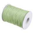 thumbnail image 1 of Unique Bargains Beading Thread Bracelet Weave Bead Craft Cord 1mm 159M/Roll (173-Yards) Decorative String, Light Green, 1 of 7