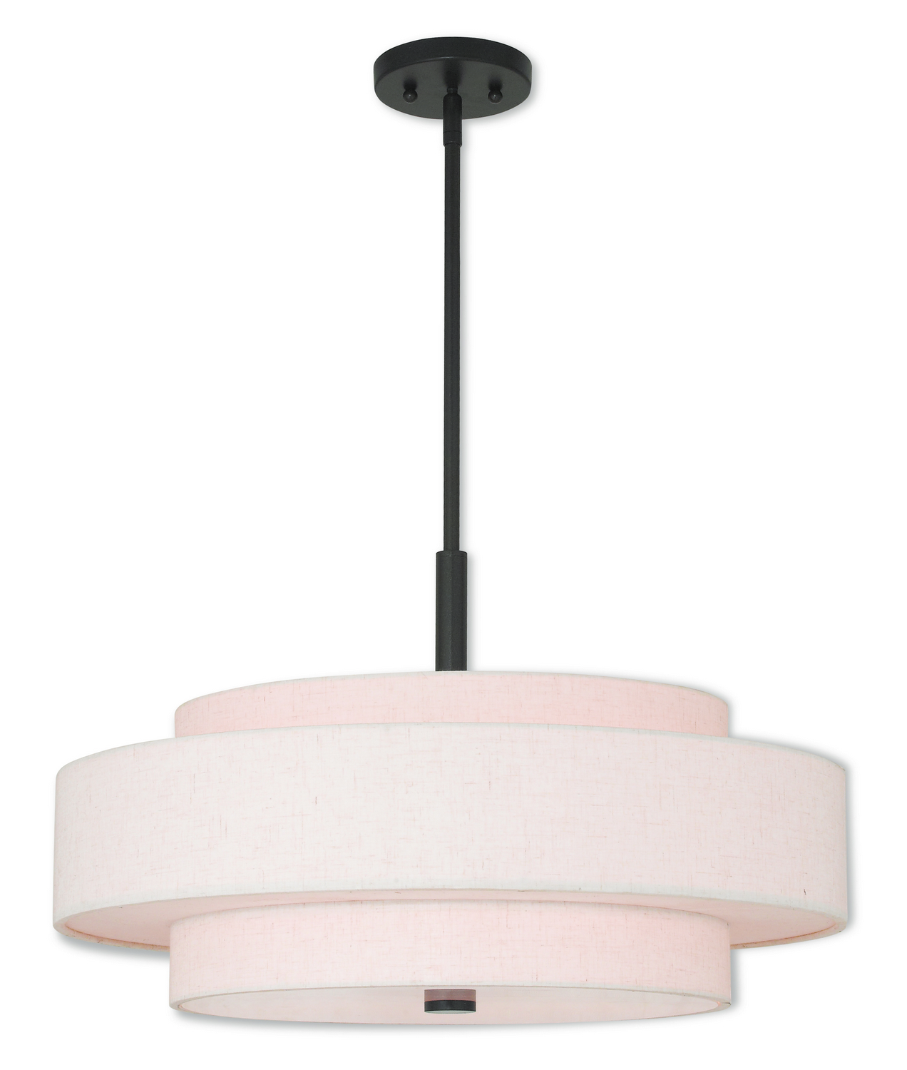 Livex Lighting Monroe Plafonnier Suspendu à 5 Lumières de 24 Po en Bronze Anglais