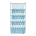 thumbnail image 3 of veasfak Hanging Organizer Plush Toy Storage Bedroom Books Stuffed Animal Net Hammock Blue, 3 of 9