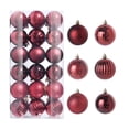 thumbnail image 2 of Matoen12 72PCS Christmas Tree Ball Bauble Hanging Home Party Ornament Decor 4CM, 2 of 4