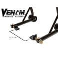 thumbnail image 3 of Venom Motorcycle Front Triple Tree & Rear Swingarm Spool Lift Combo Wheel Lift Stands Compatible with Honda CBR600RR (05-06) *must remove horn, 3 of 5