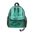 thumbnail image 2 of Back to School Supplies Deals! LSLJS Clear Backpack Transparent Packet No Water PVC School Bag Student School Bag Travel Beach Bag Outdoor School Bag Travel Backpack, 2 of 8