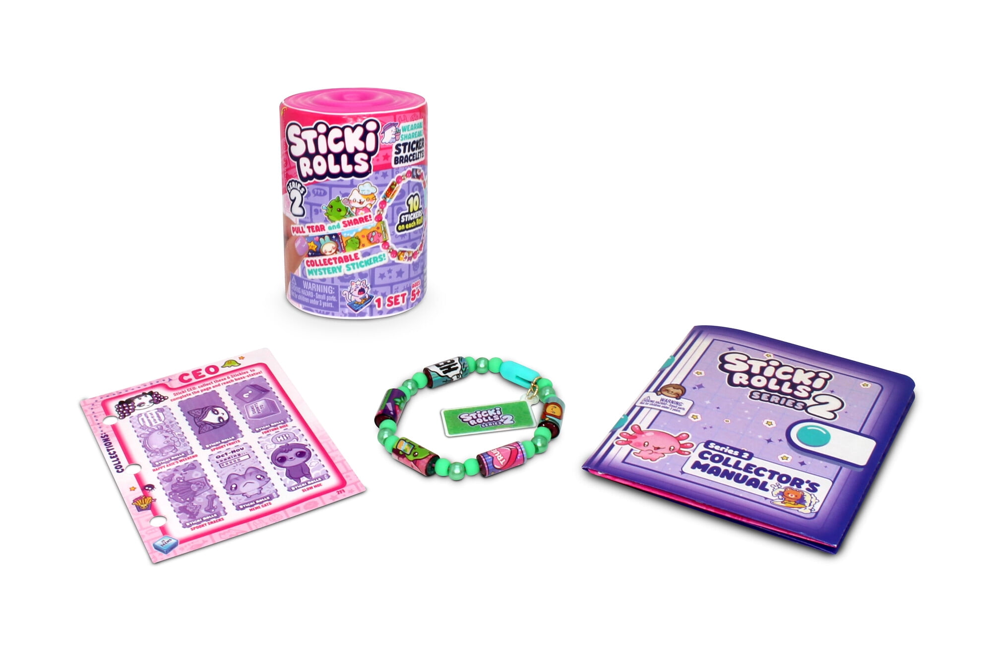 Sticki Rolls Sticki Bands - Mystery Capsule Series 2
