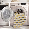 thumbnail image 2 of Outdoor Washable Hialeah Ivory & Yellow 5' x 7' Area Rug, 2 of 9