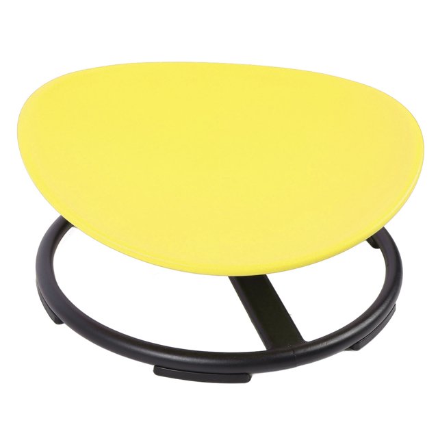 Chaise Pivotante Sensorielle, Jouet Sensoriel Chaise Apparence Mignonne pour la Maison Rouge, Bleu, Vert, Jaune