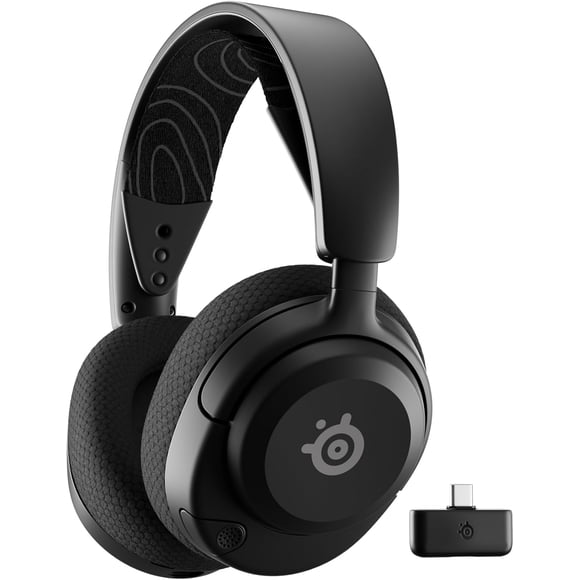 SteelSeries Arctis Nova 5 Casque de Jeu Sans Fil Multi-Systèmes / Haut-Parleurs Magnétiques en Néodyme / Batterie 60 H / 2,4 GHz Ou BT / Micro ClearCast Gen2.X / PC, PS5, PS4, Switch, Mobile / Tout Neuf