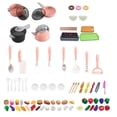 thumbnail image 2 of ZZkhGO Kids Play Kitchen Set, Pretend Cutting Toy with Utensils, Realistic Safe Cookware Educational Toy for Children, 2 of 7