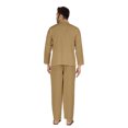 thumbnail image 4 of Inkmeso SolidNightwearSet For Men's Short Sleeve Pjs Loungewear Sets Soft Cotton Designer Sleepwear, 4 of 7