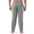 thumbnail image 4 of Mgmyaa Men's Lightweight Pajama Pants Soft Lounge Sleep Joggers Adjustable Drawstring & Pockets All-Season Sleepwear, 4 of 7