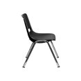 thumbnail image 3 of Scranton & Co Chaise Empilable Polyvalente Noire, 3 of 9