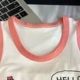 thumbnail image 3 of Akiihool Spring Outfits Boys Young Boy Clothes Colorblock Top + Drawstring Waist Shorts 2 Pieces Kid Summer Outfits Set (Watermelon Red,18-24 Months), 3 of 3