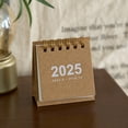 thumbnail image 1 of Mini Calendrier de Bureau 2025 Petit Calendrier de Bureau 2025 à Bascule Debout 2025 Mini Calendrier Décoration de Table Décoration Familiale Pratique Calendrier de Bureau, 1 of 6