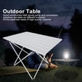 thumbnail image 3 of LHCER Outdoor Foldable Table,Aluminum Alloy Table Foldable Desk Table Outdoor Camping, Foldable Desk, 3 of 9