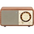 thumbnail image 4 of Sangean WR-7WL Haut-Parleur Bluetooth Mini en Armoire en Bois avec Syntoniseur FM et Entrée AUX Noyer/bois, 4 of 4