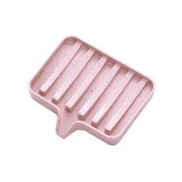 TIMIFIS Soap Dish Soap Holder Flexible Bathroom Soap Dish Storage Holder Rack Soapbox Plate Tray Drain