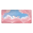 thumbnail image 1 of Oversized Cartoon Landscape Mouse Pad, Thickened Design, Rubber Bottom, for Office, Gaming, Study with Clear Printing, Ideal Gift, 1 of 8