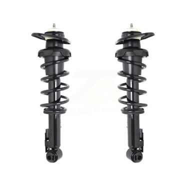 Transit Auto Rear Complete Shocks Strut and Coil Spring Kit for Car Mini Cooper 2007-2008 Excludes Convertible Wagon JCW Models 2009-2015 Coupe Countryman Paceman K78A-100272