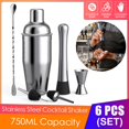 thumbnail image 2 of Rongfmy Pro Shaker Martini Shaker Set Drink Mixer Set for Parties Home, 2 of 9
