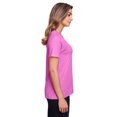 thumbnail image 3 of Ladies' Fusion ChromaSoftâ„¢ Performance T Shirt CE111W, 3 of 3