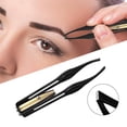 thumbnail image 2 of Led Tweezers Makeup Led Light Tweezers Hair Removal Illuminated Tweezers 4 Pcs LED Tweezers Stainless Steel Tweezers With LED Light Makeup LED Light Eyelashes Eyebrow Hair Removal, 2 of 7