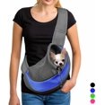 thumbnail image 1 of 4PCS Pet Dog Sling Carrier Breathable Mesh Travel Safe Sling Bag Carrier for Dogs Cats, 1 of 6