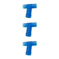 thumbnail image 4 of Decodeary Boire Boisson Tuba Peut Paille Acier Inoxydable Tuba Entonnoir Connecteur Bleu 3Set, 4 of 6