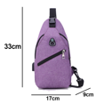 thumbnail image 2 of Crossbody Sling Backpack Sling Bag Travel Hiking Chest Bag Daypack, 2 of 5