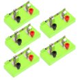 thumbnail image 1 of Milisten 5Pack Single Throw Switch Plastic And Copper For Physics Class Beginners Lower Circuit Kit, 1 of 8