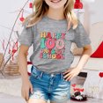 thumbnail image 2 of MEZZALL T-Shirts de Mode pour Garçons et Filles, Décontractés, Imprimés, Col Rond, Manches Courtes, Respirants, 4-5 Ans, 2 of 4