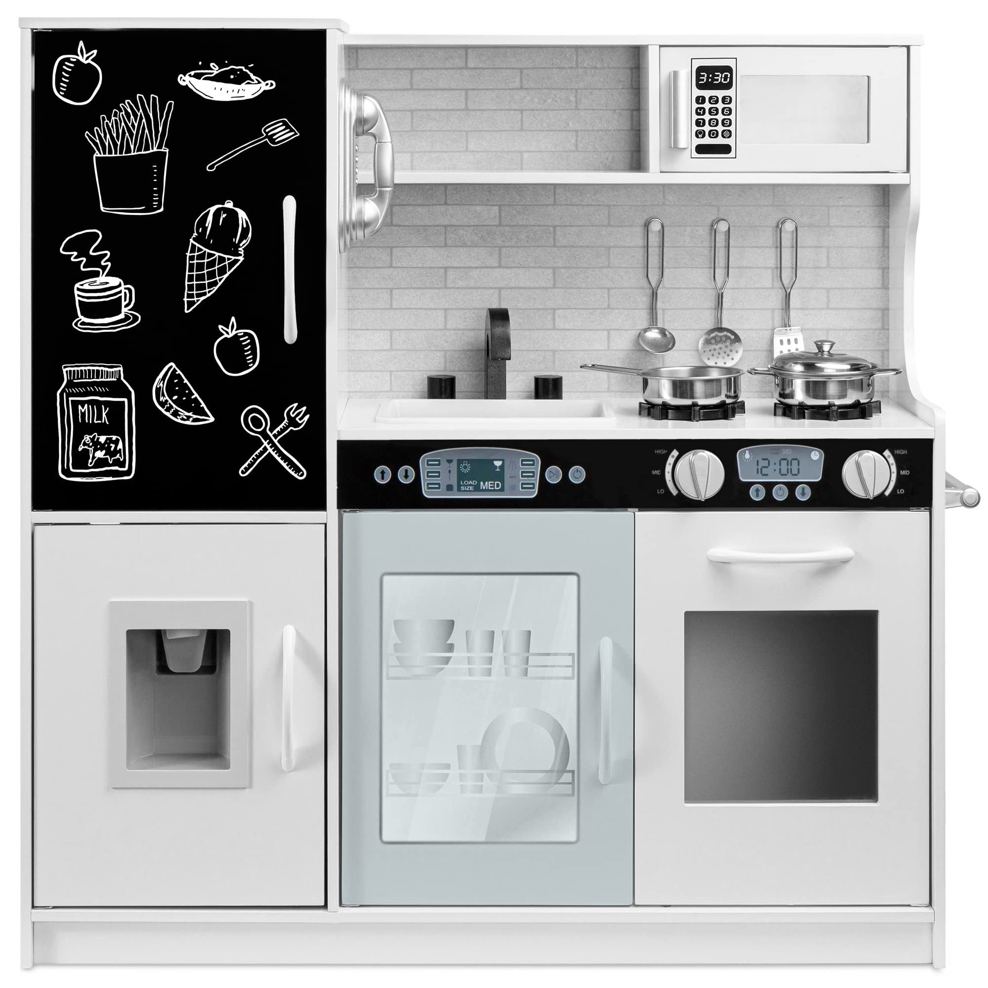 Cuisine Jouet 41 Pièces – Batterie De Cuisine, Casseroles, Ustensiles – Jeu De Rôle Pour Enfants 3+ – Rouge
