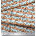 thumbnail image 2 of Soimoi Velvet Fabric Spider Web & Pumpkin Halloween Decor Fabric Printed Yard 58 Inch Wide, 2 of 3
