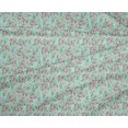 thumbnail image 4 of oneOone Polyester Lycra Fabric Floral Block Printed Craft Fabric BTY 56 Inch Wide, 4 of 4