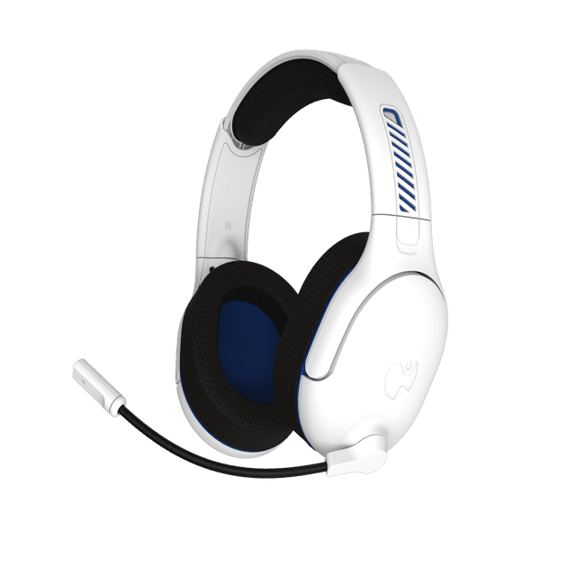 PDP AIRLITE Pro Wireless Headset: Frost White - PlayStation 5, & PlayStation 4