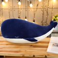 thumbnail image 3 of NETSENG Oreiller en Peluche Doux en Coton Duveté Simulation Grande Baleine Bleue Dauphin Poupée Jouet en Peluche (25CM), 3 of 5