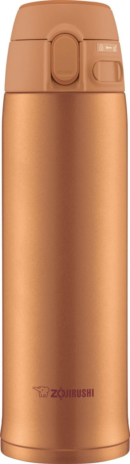 Zojirushi Bouteille isolée sous vide SM-TA48(DM), Miel d'or, 0,48L