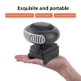 thumbnail image 3 of Electric Space Heater, 2 Temperatures Quiet Portable DC 5V 2A USB Outputs Space Heater  for Home, 3 of 7