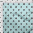 thumbnail image 2 of oneOone Cotton Poplin Fabric Floral Block Print Fabric By Yard 42 Inch Wide, 2 of 4