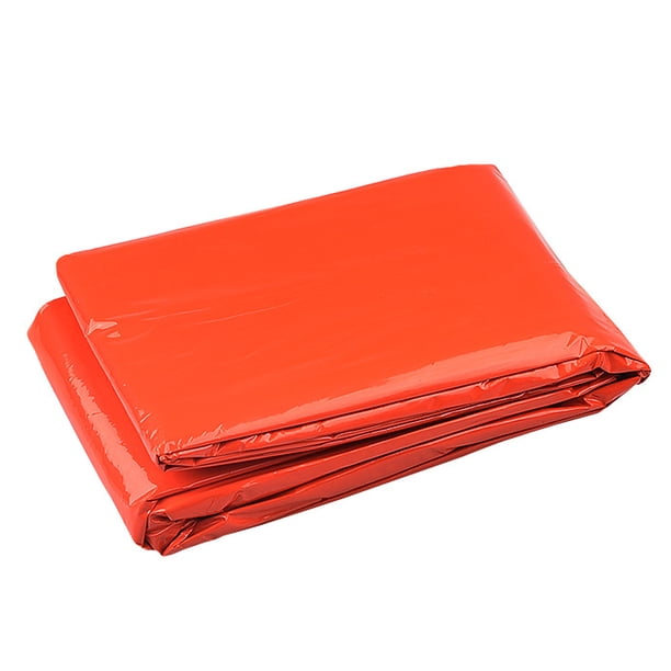 Tente de camping tubulaire - Kit de survie en plein air - Tente thermique légère et imperméable - Abri pour homme et femme - Pour alpinisme, randonnée, camping, sac léger, couverture et Tente de camping tubulaire - Kit de survie en plein air - Tente thermique légère et imperméable - Abri pour homme et femme - Pour alpinisme, randonnée, camping, sac léger, couverture et