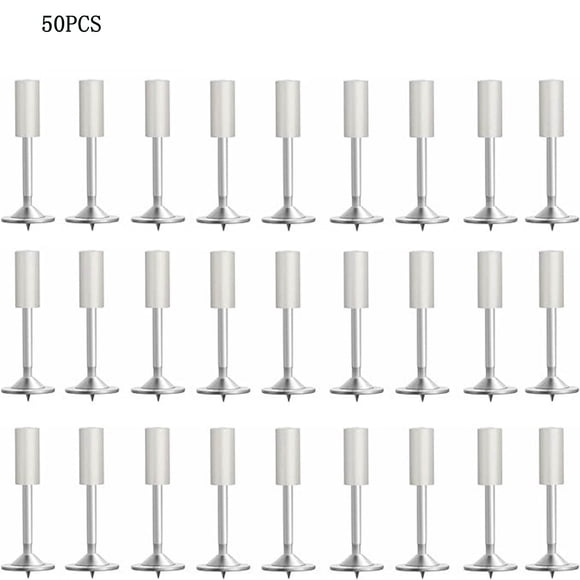 Yhmxh 50pcs Round Nails For Manual Nail Reinforced Concrete Wall Trough Fastening Steel Nail Decoration
