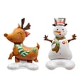 thumbnail image 3 of Baohd Vertical Balloon Christmas Decoration Inflatable 4D Elderly Reindeer Christmas Tree Super Large Balloon, 3 of 8