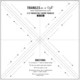 thumbnail image 2 of It's Sew Emma Demi-triangles Carrés sur un Rouleau-50 Pieds 3.5 Pouces Taille Finie, 2 of 2