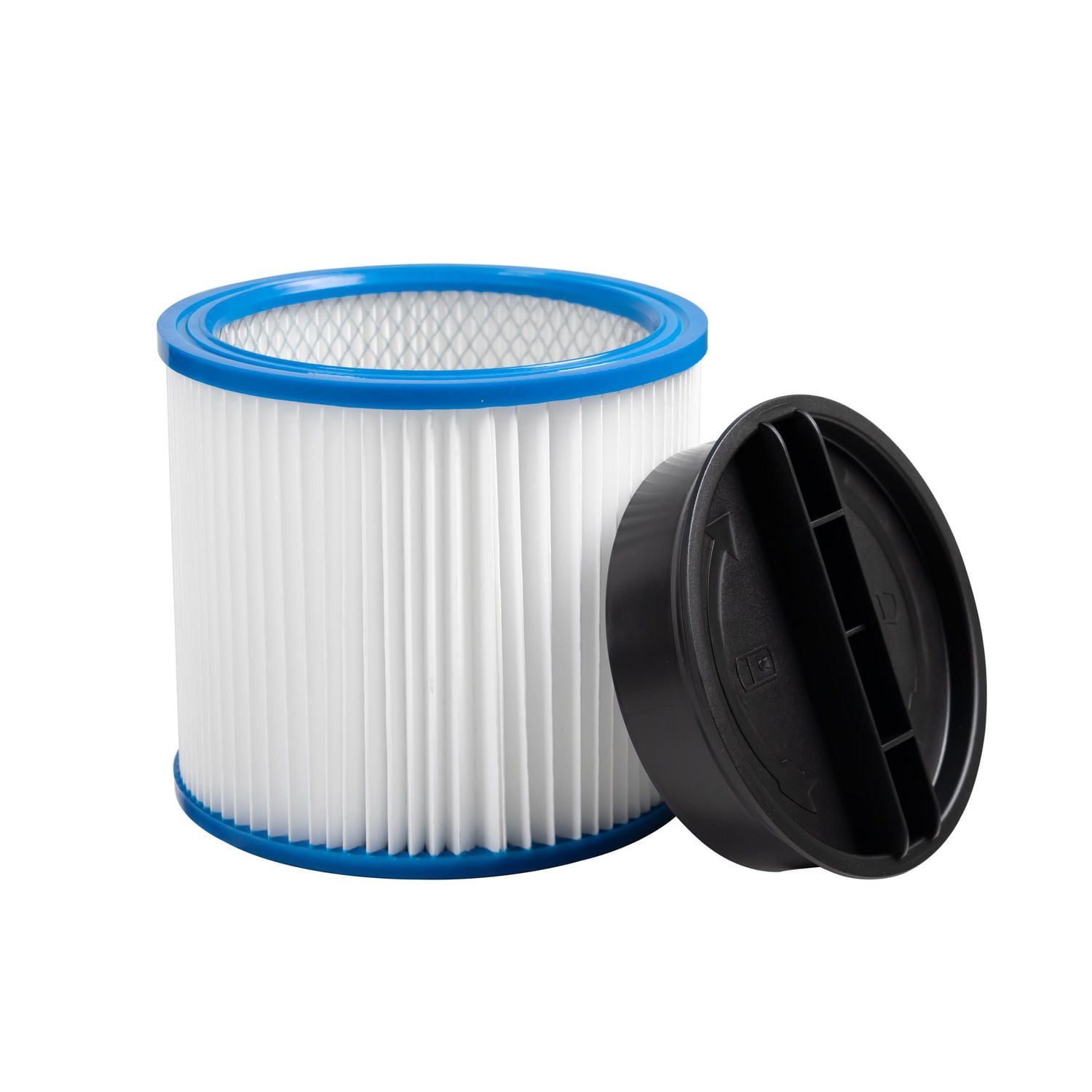FILTRE À CARTOUCHE HEPA NON OBSTRUANT AVEC CAP-WET&DRY. Compatible avec la plupart des marques Shop Vac/Stanley/Porter Cable/Craftsman pour les tailles de 5 gallons et plus
