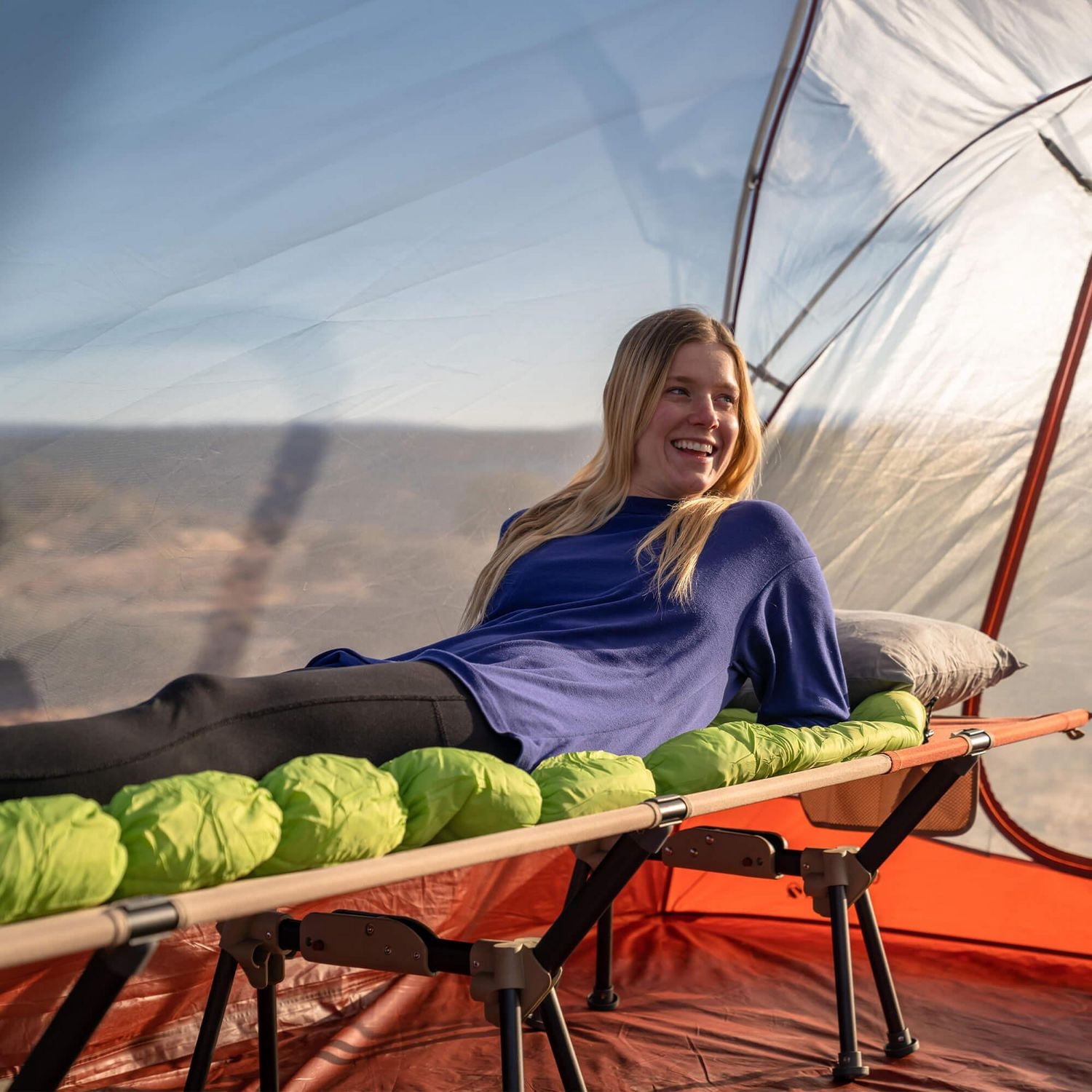 Klymit Mesa Camping Cot Large - Red