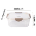 thumbnail image 2 of Food Storage Container for Vegetables Baked Goods and Snacks | Reusable Food Box for Freshness | Leakproof Airtight Container for Home Kitchen Picnic Travel Office and Freezer, 2 of 7