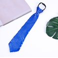 thumbnail image 1 of Men's and Women's Carnival Stage Accessory Sequin Adjustable Tie, 1 of 4