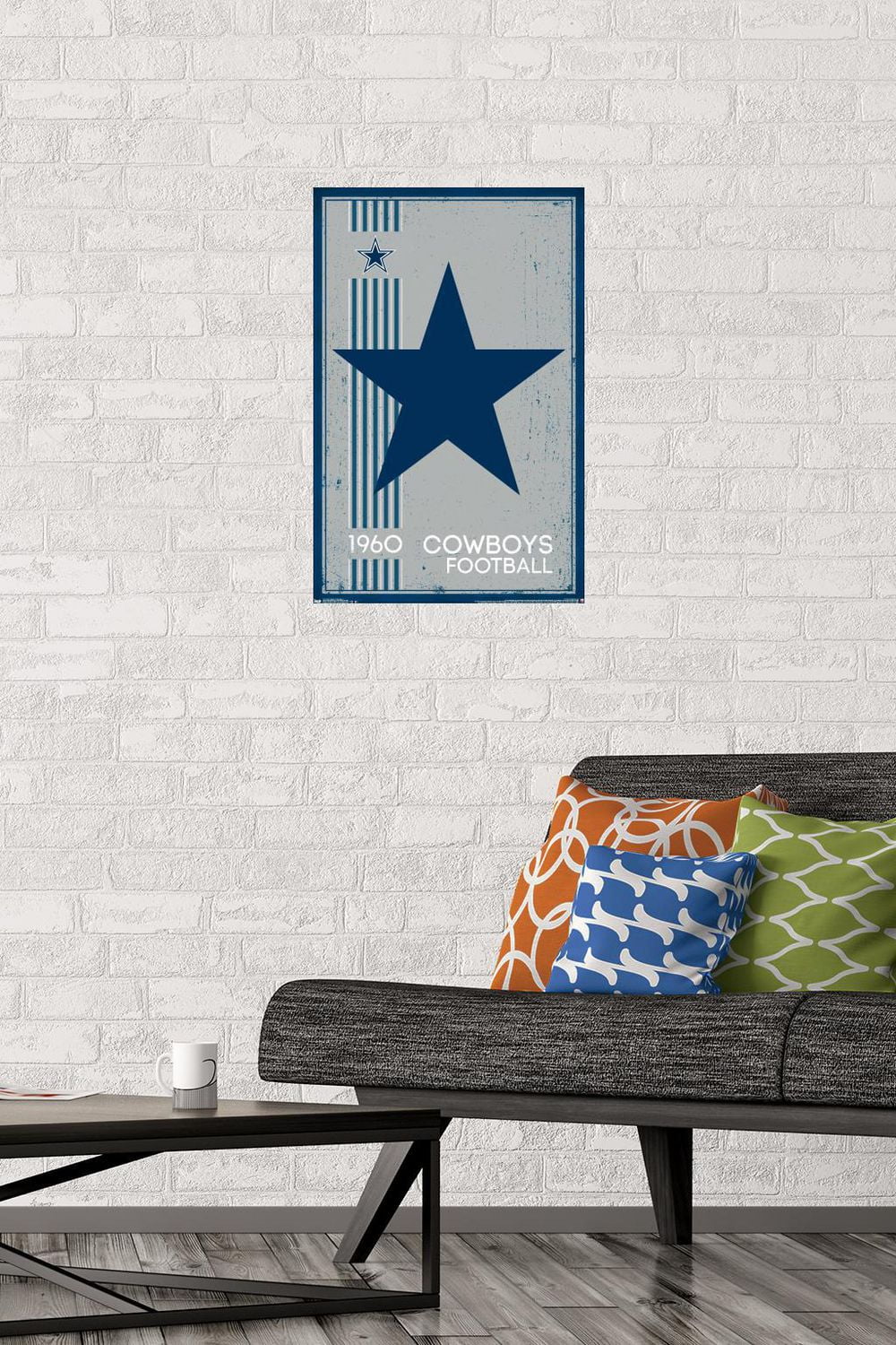 NFL Dallas Cowboys - Retro Logo 14 Wall Poster